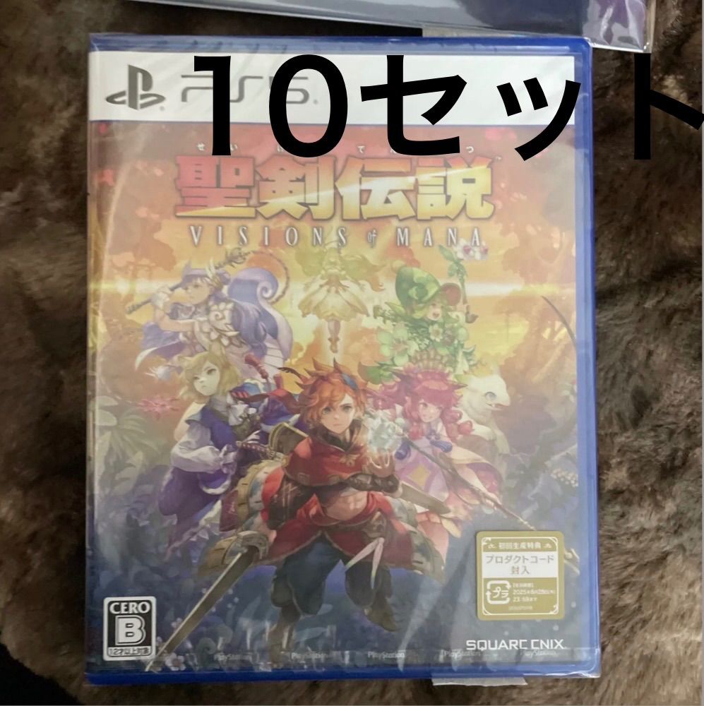 10set 聖剣伝説 VISIONS of MANA オリジナルスリーブケース　-PS5