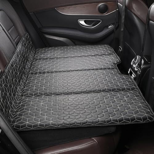 車中泊マット 後部座席 フラット化 非膨張式 折りたたみ 車用ベッド SUV ミニバン ペット 防災 (特大（135×80）)as