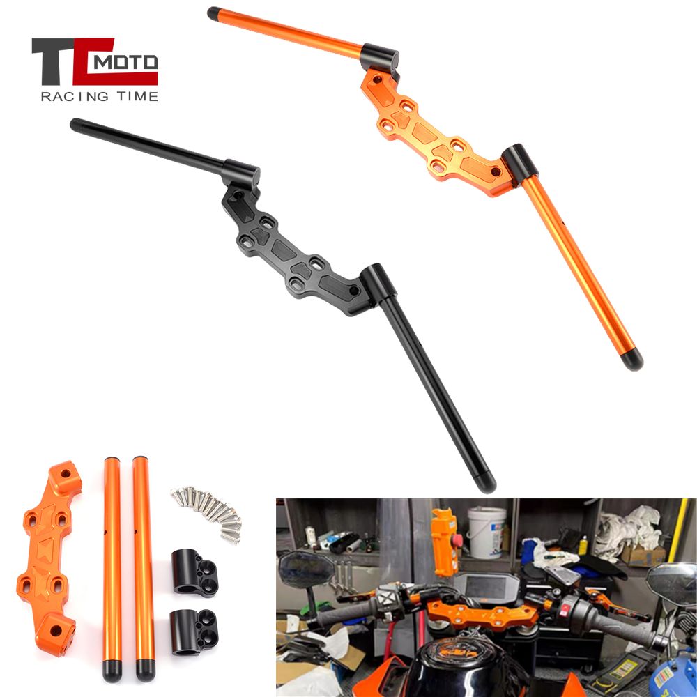 OLIVER MOTO RACING KTM Duke790 2018〜2020対応 クリップオンアダプタープレート 調整可能ハンドルバーセット 22mm 21,637円