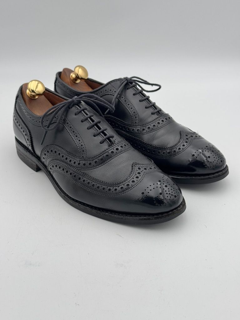アレンエドモンズ Allen Edmonds ウィングチップ フルブローグ McAllister US7.5 3E 目安25.5cm