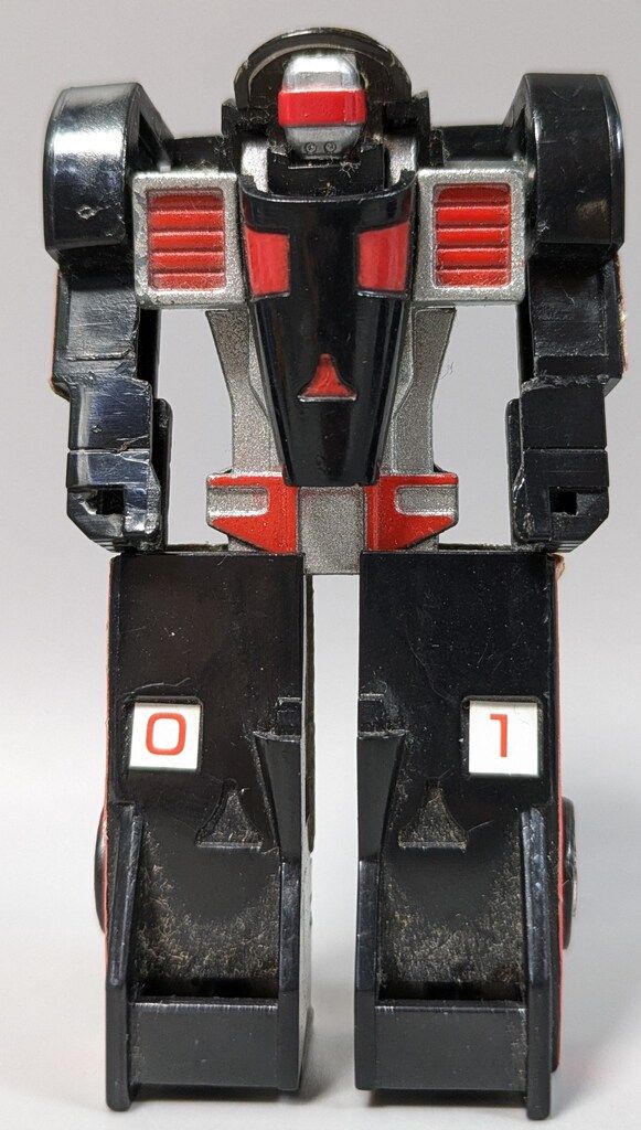 TONKA 21 / ENEMY ROBOT RACE CAR CRASHER (本体 / 黒) 21