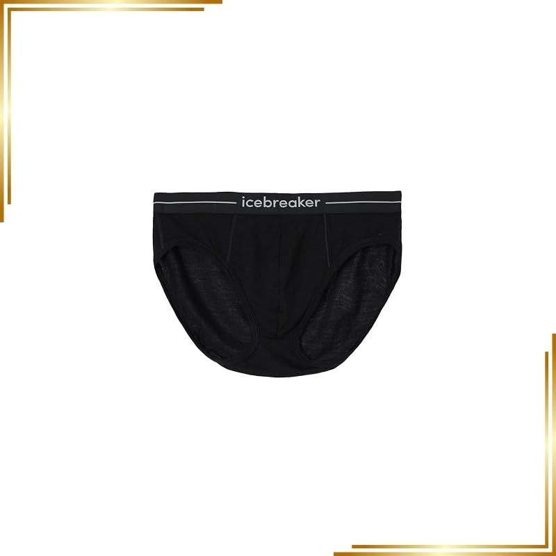 【新品】 [Icebreaker] [アイスブレーカー] ボクサーパンツ メンズ M Anatomica Briefs ブラック XL