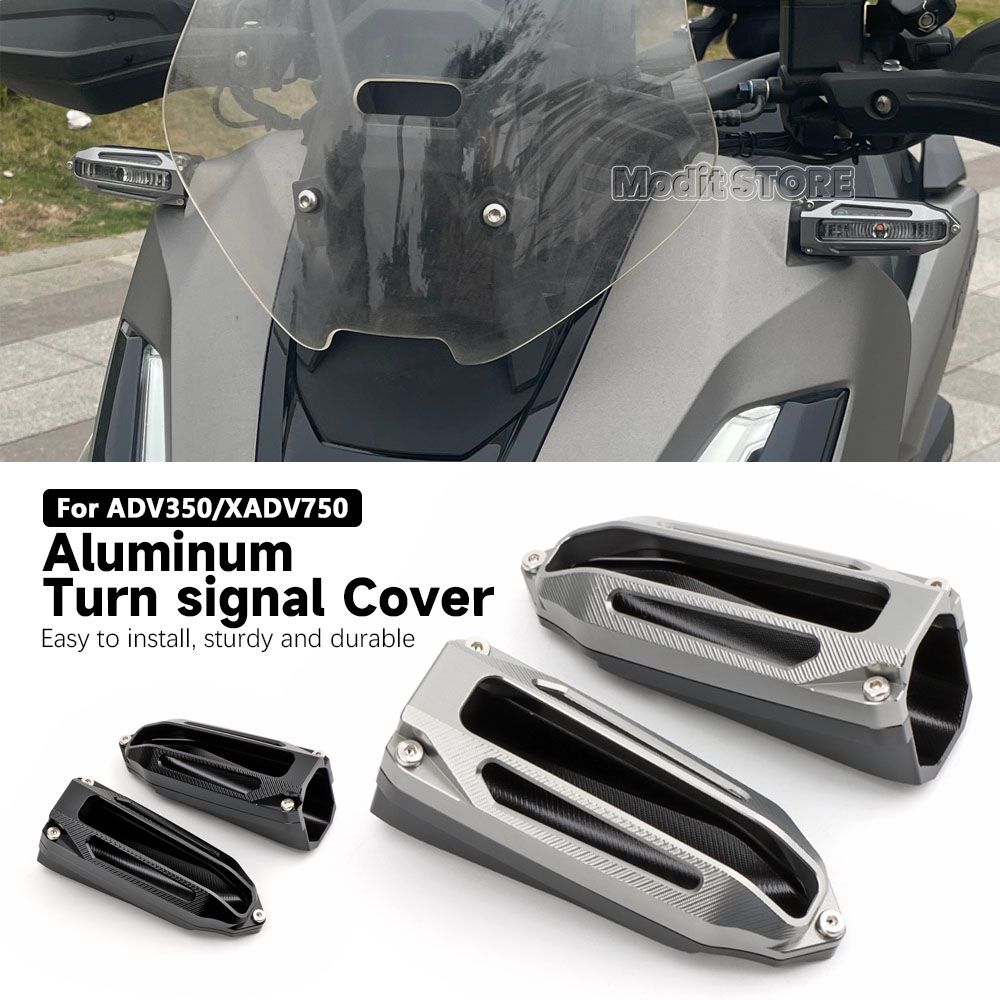 MODIT-HC ホンダ ADV350 ADV160 XADV750対応 アルミ リアライト ターンシグナル保護カバー フロントターンシグナル保護カバー