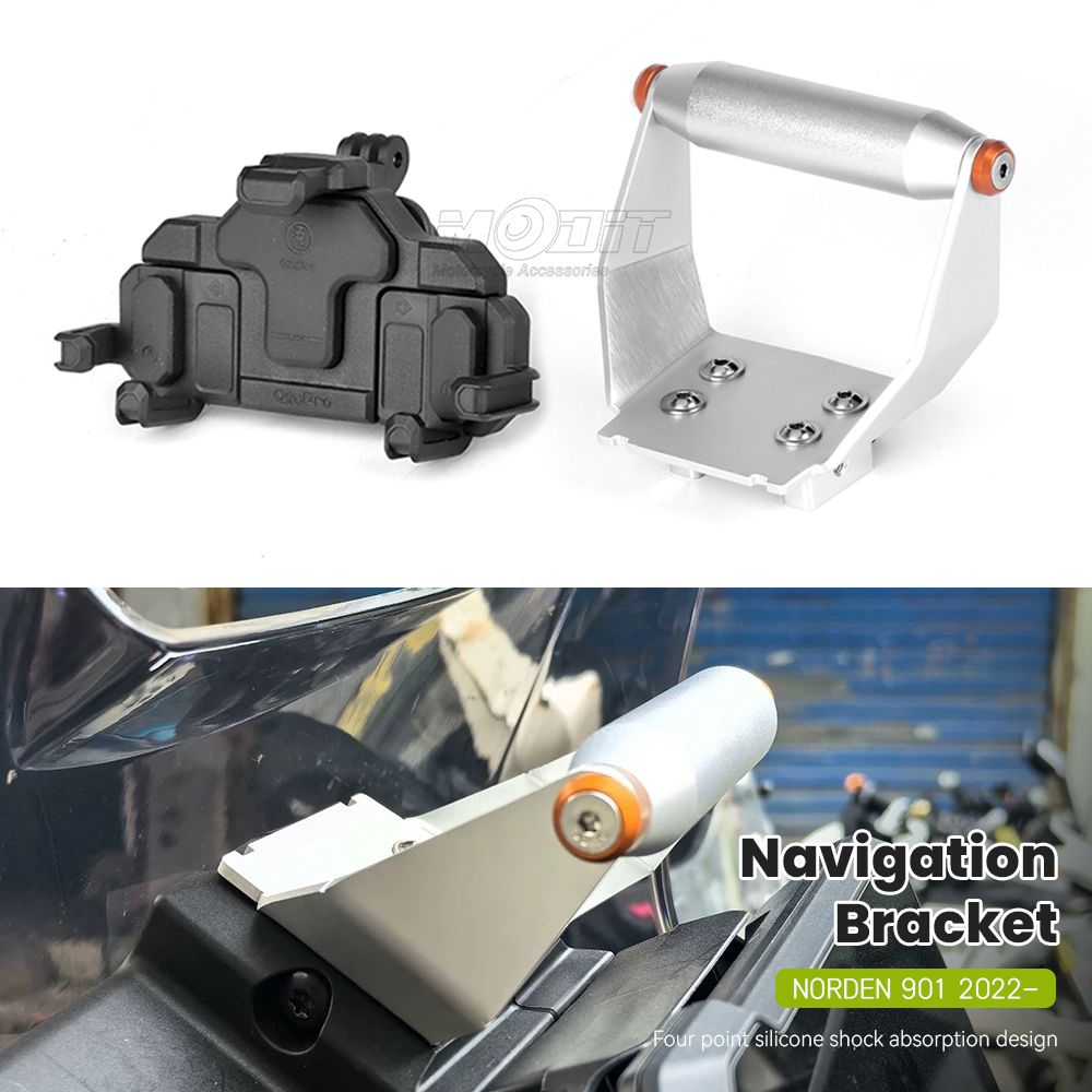 MODIT-HC Husqvarna Norden 901 2022〜2023対応 GPSナビゲーションプレートホルダー スマートフォンマウント