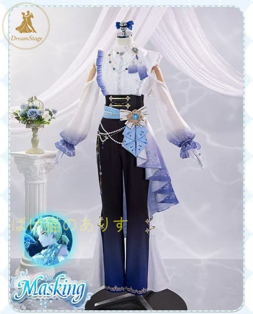 新品 未使用 CGCOS製 BanG Dream! 佐藤ますき コスプレ衣装 M キャラクター衣装 撮影用 イベント用 COSPLAY