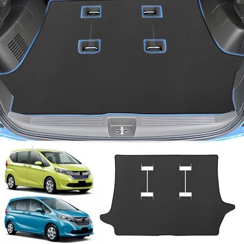 新型 フリード GB 車種専用 ラゲッジマット Freed GB5 GB6 GB7 GB8型 専用 2Dトランクマット PVC素材 カーゴマット 滑り止め 巻け収納 保護マット 防水 耐汚れ 耐摩擦 ラゲッジトレイ 取付簡単 カスタム 内装パーツts