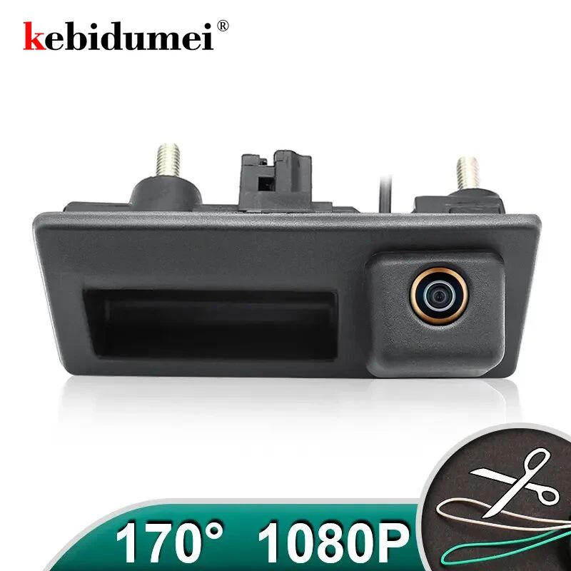 KEBETEME 170° HDリアビューカメラ VW ゴルフ パサート B7 B5 ティグアン T5 ジェッタ MK6 アウディ A3 A4 A5 Q5 A6 ポルシェ カイエン対応