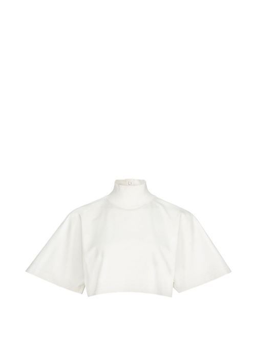 ALAÏA コットンハイネックトップ 送料無料