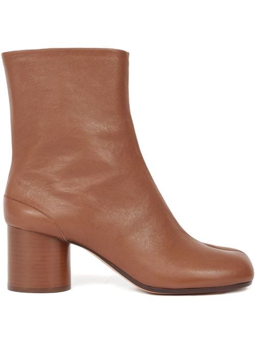 MAISON MARGIELA TABI レザー アンクルブーツ 送料無料