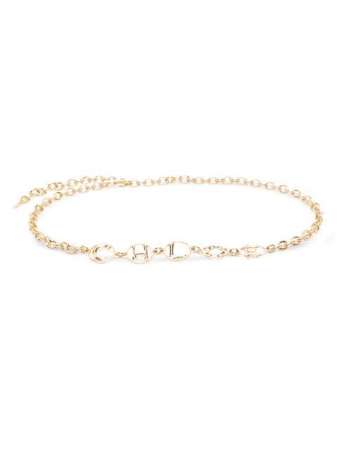 CHLOÉ クロエ スクリプトベルト 送料無料