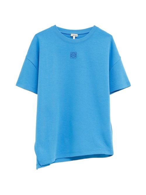 ロエベ アシンメトリックコットンTシャツ 送料無料