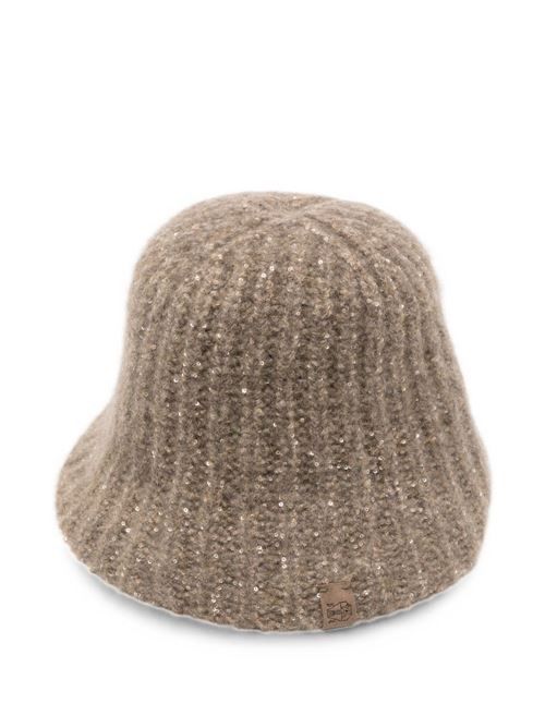 BRUNELLO CUCINELLI カシミアブレンドビーニー 送料無料