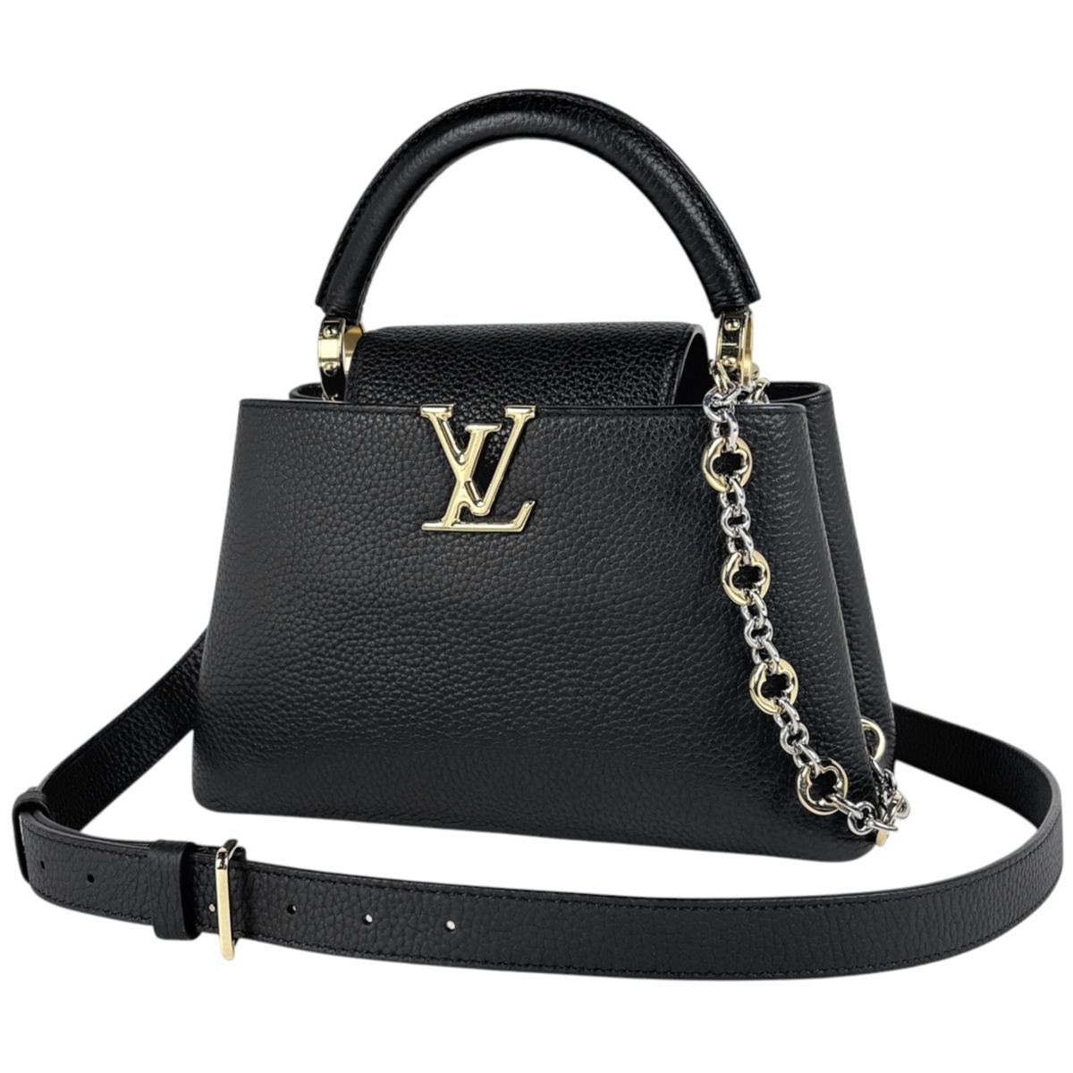 ルイ・ヴィトン Louis Vuitton カプシーヌBB ハンドバッグ 2WAY ショルダーバッグ トリヨン ブラック レディース 【中古】 698,000円
