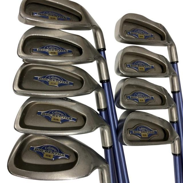 【中古】 キャロウェイ BIG BERTHA IRONS 10S アイアンセット IR SUPER JV 123 (フレックスR) メンズ 男性用 右利き 右用 Cランク ゴルフクラブ