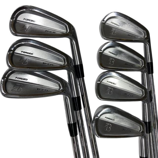 【中古】 ブリヂストン BRIDGESTONE J15CB 8S アイアンセット IR 純正特注シャフト (フレックスS) メンズ 男性用 右利き 右用 Cランク ゴルフクラブ