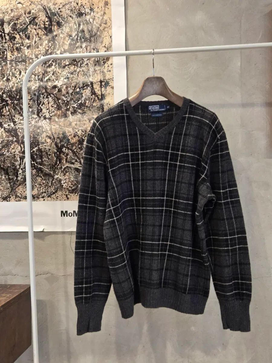 POLO RALPH LAUREN ポロラルフローレン ラムウール Vネックニット メンズ100