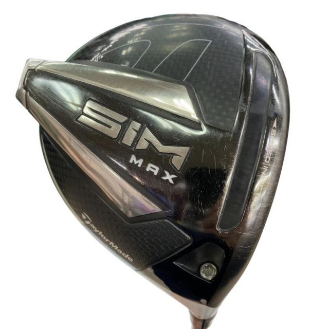 【中古】 テーラーメイド SIM MAX 10.5° ドライバー DR リシャフト (フレックスその他) メンズ 男性用 右利き 右用 Cランク ゴルフクラブ