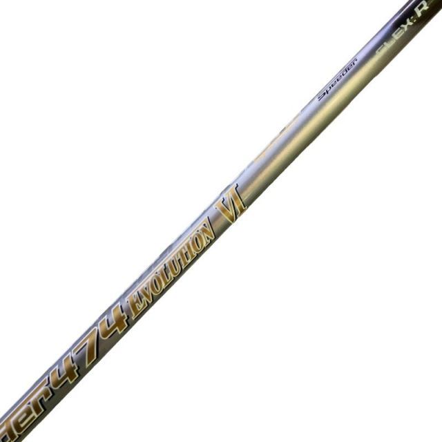 【中古】 Speeder 474 EVOLUTION VIドライバー用 シャフト Speeder 474 EVOLUTION VI (フレックスR)Bランク ゴルフクラブ
