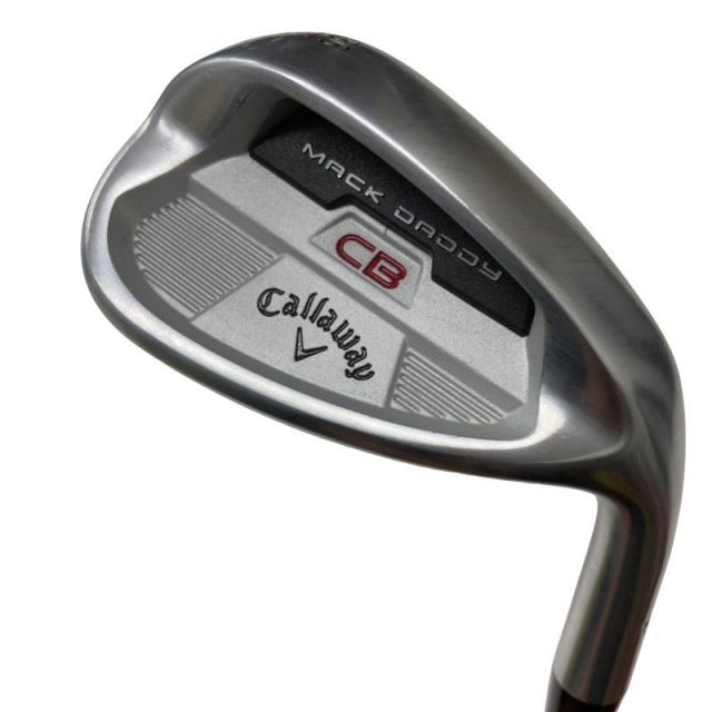【中古】 キャロウェイ MACK DADDY CB クロムメッキ 56°/14° ウェッジ WG NS PRO ZELOS 7 (フレックスS) メンズ 男性用 右利き 右用 Cランク ゴルフクラブ