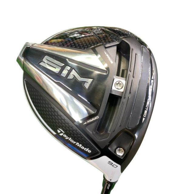 【中古】 テーラーメイド SIM 9° ドライバー DR 純正特注シャフト (フレックスX) メンズ 男性用 右利き 右用 Cランク ゴルフクラブ 16,689円