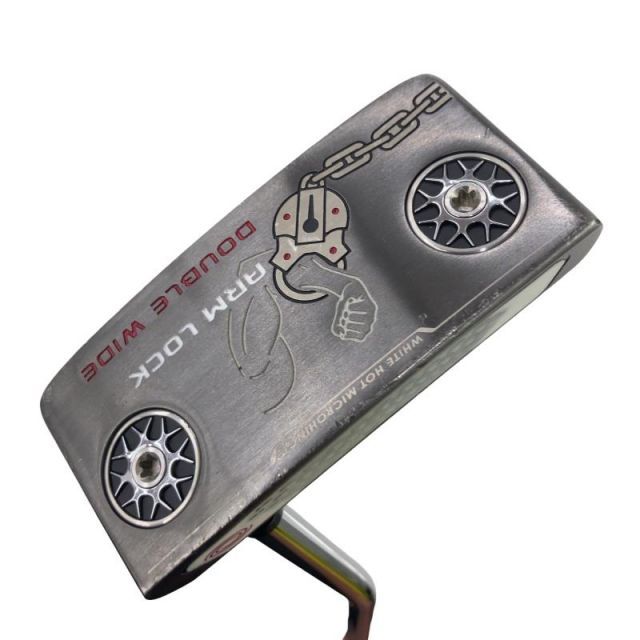 【中古】 オデッセイ ARMLOCK DOUBLE WIDE 39インチ パター PT スチール (フレックスその他) メンズ 男性用 右利き 右用 Dランク ゴルフクラブ