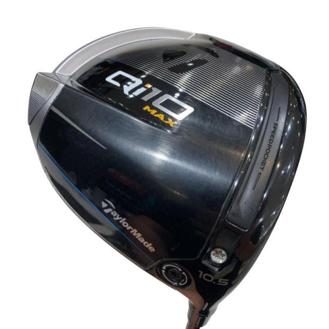 【中古】 テーラーメイド Qi10 MAX 10.5° ドライバー DR Diamana BLUE TM50(Qi10 DR) (フレックスS) メンズ 男性用 右利き 右用 Cランク ゴルフクラブ