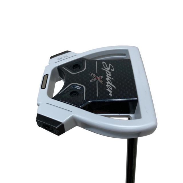 【中古】 テーラーメイド Spider X CHALK/WHITE センターシャフト 34インチ パター PT スチール(ブラック) (フレックスその他) メンズ 男性用 右利き 右用 Cランク ゴルフクラブ