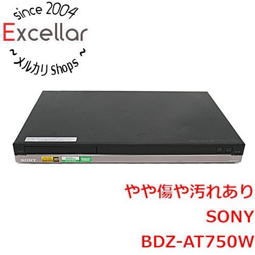 [bn:14] SONY　ブルーレイディスクレコーダー BDZ-AT750W　500GB　リモコンなし