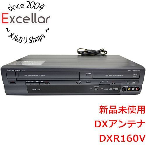 [bn:10] 【新品訳あり(開封のみ・箱きず・やぶれ)】 地デジチューナー内蔵ビデオ一体型DVDレコーダ　DXR160V 44,604円