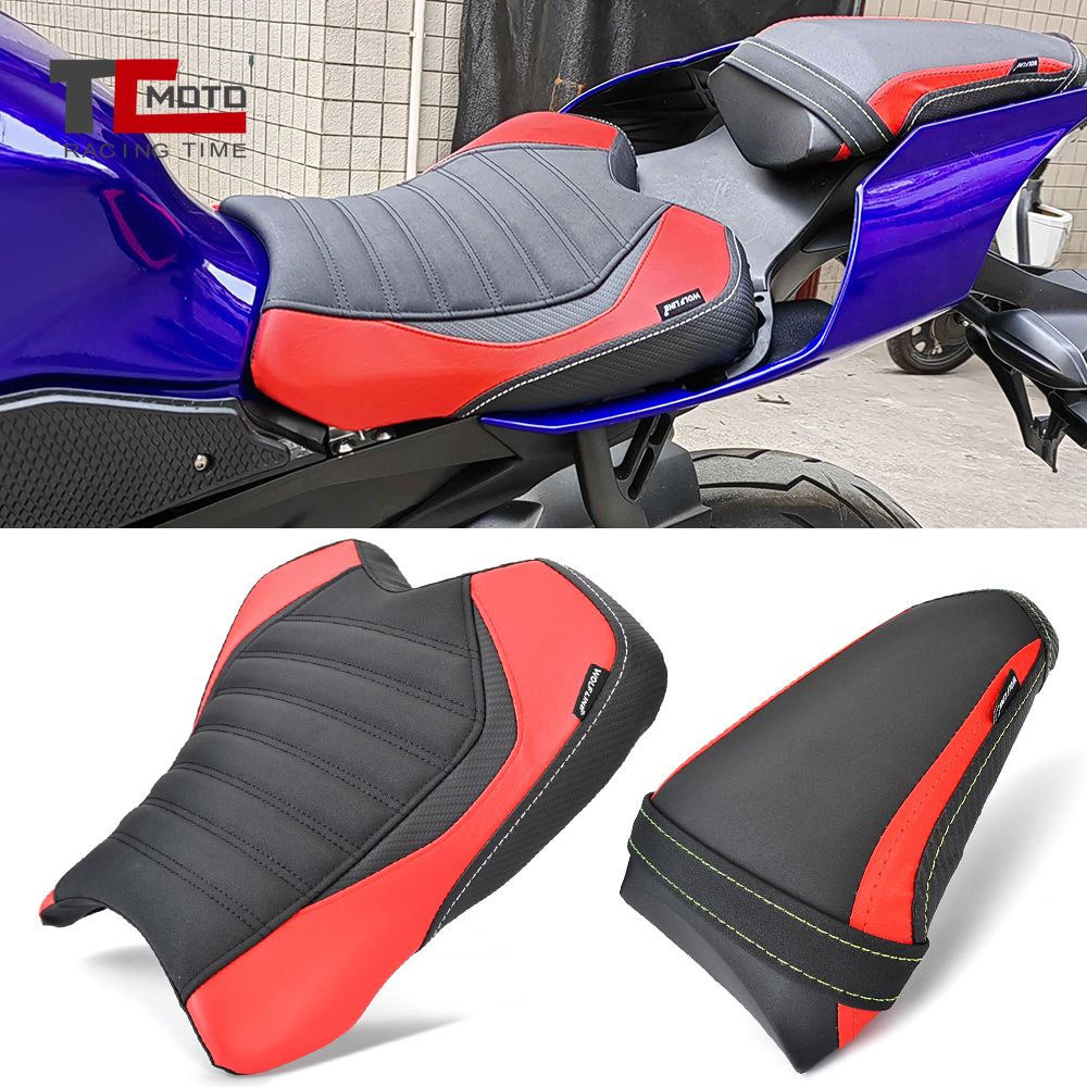 OLIVER MOTO RACING ヤマハ YZF-R1 R1M 2015〜2023対応 フロント・リアシートクッションパッド 合成皮革