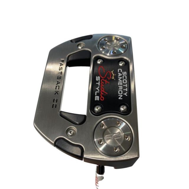 【中古】 タイトリスト SCOTTY CAMERON STUDIO STYLE FASTBACK OC(2025) 33インチ パター PT スチール (フレックスその他) メンズ 男性用 右利き 右用 Bランク ゴルフクラブ
