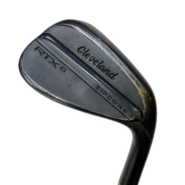 【中古】 クリーブランド Cleveland RTX-6 ZIPCORE ブラックサテン 52°/10° MID ウェッジ WG Dynamic Gold (フレックスS) メンズ 男性用 右利き 右用 Cランク ゴルフクラブ