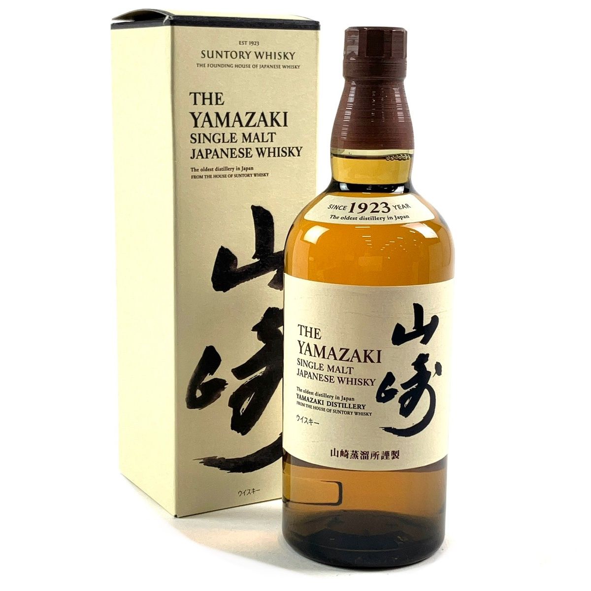 【東京都内限定お届け】 サントリー SUNTORY 山崎 シングルモルト ジャパニーズ 700ml 国産ウイスキー 【古酒】 11,100円
