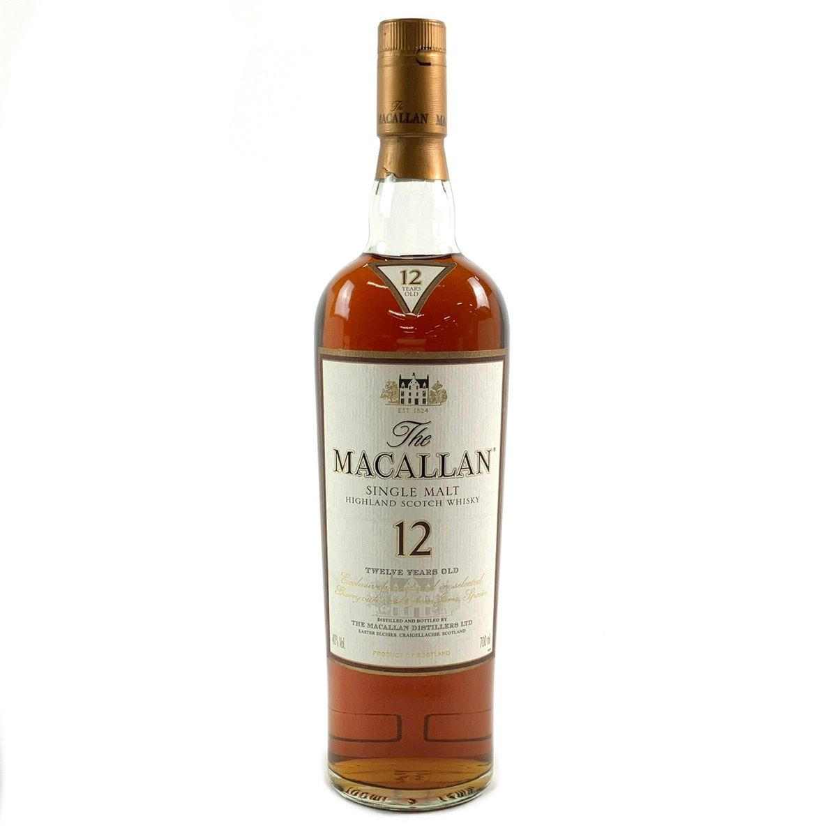 マッカラン MACALLAN 12年 シェリーオークカスク 旧旧 700ml スコッチウイスキー シングルモルト 【古酒】