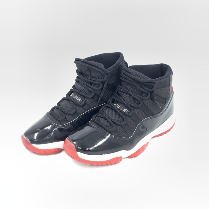 【中古】Nike Air Jordan 11 Retro Bred 28.5cm 378037-061　ナイキ　エアジョーダン[92] 16,402円