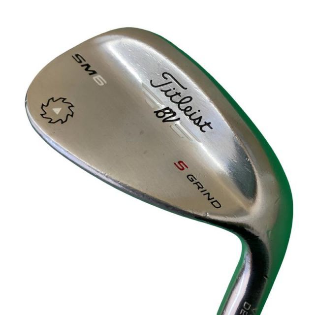 【中古】 タイトリスト VOKEY SPIN MILLED SM6 ツアークロム 56°/10°S ウェッジ WG Dynamic Gold (フレックスS) メンズ 男性用 右利き 右用 Dランク ゴルフクラブ
