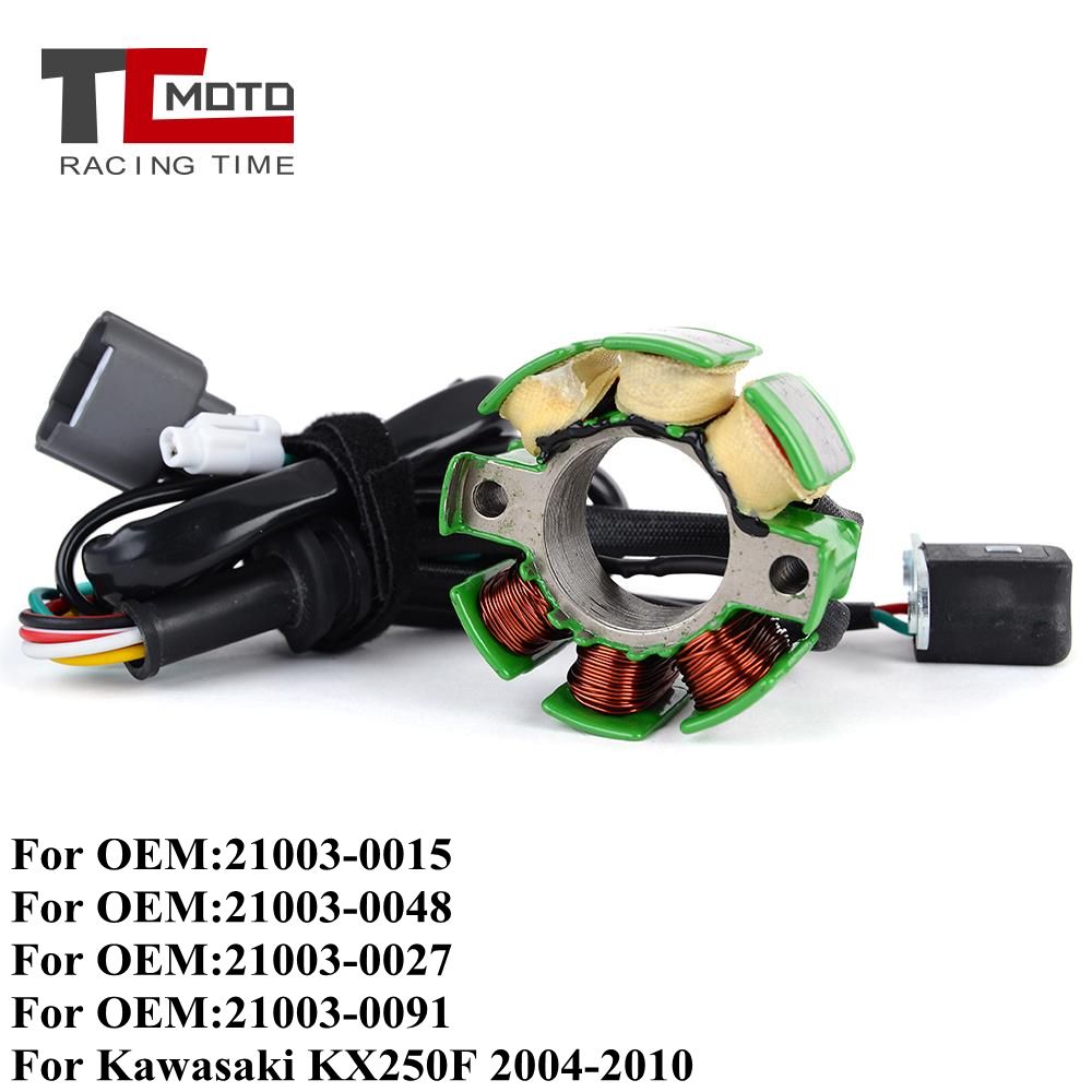 OLIVER MOTO RACING カワサキ KX250F 2004〜2010対応 ステーターコイル 21003-0015 21003-0048 21003-0027 21003-0091