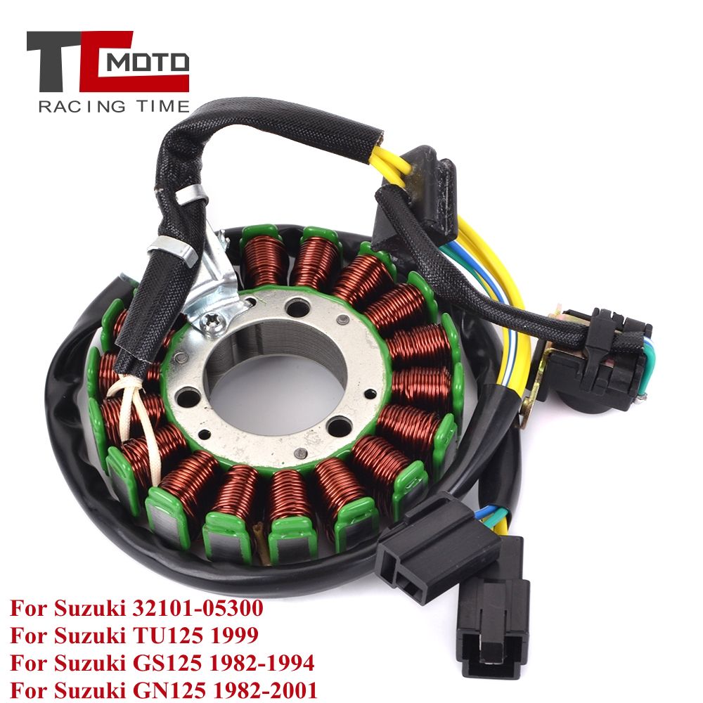 OLIVER MOTO RACING スズキ GS125 1982〜1994 GN125 1982〜2001 TU125 1999対応 マグネティックジェネレーターステーターコイル 12V 純正品番32101-05300