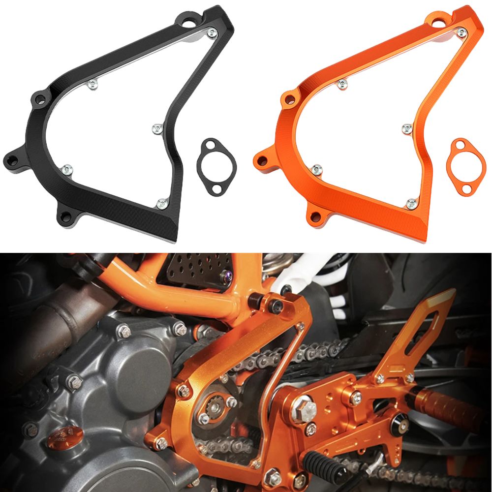 OLIVER MOTO RACING KTM Duke250 Duke390 RC390 390アドベンチャー対応 フロントスプロケットガードチェーンカバー 2013〜2024