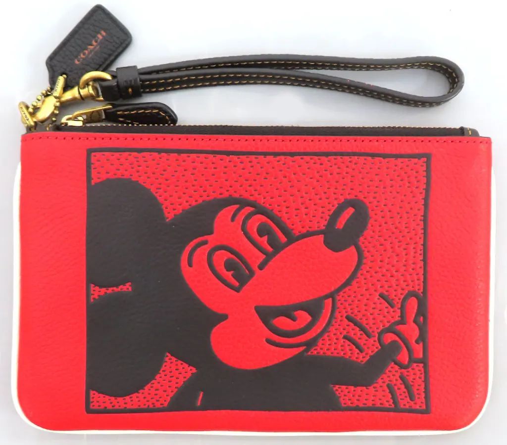 【中古】雑貨 ミッキーマウス(レッド) スモール リストレット 「ディズニーミッキーマウス×Keith Haring」