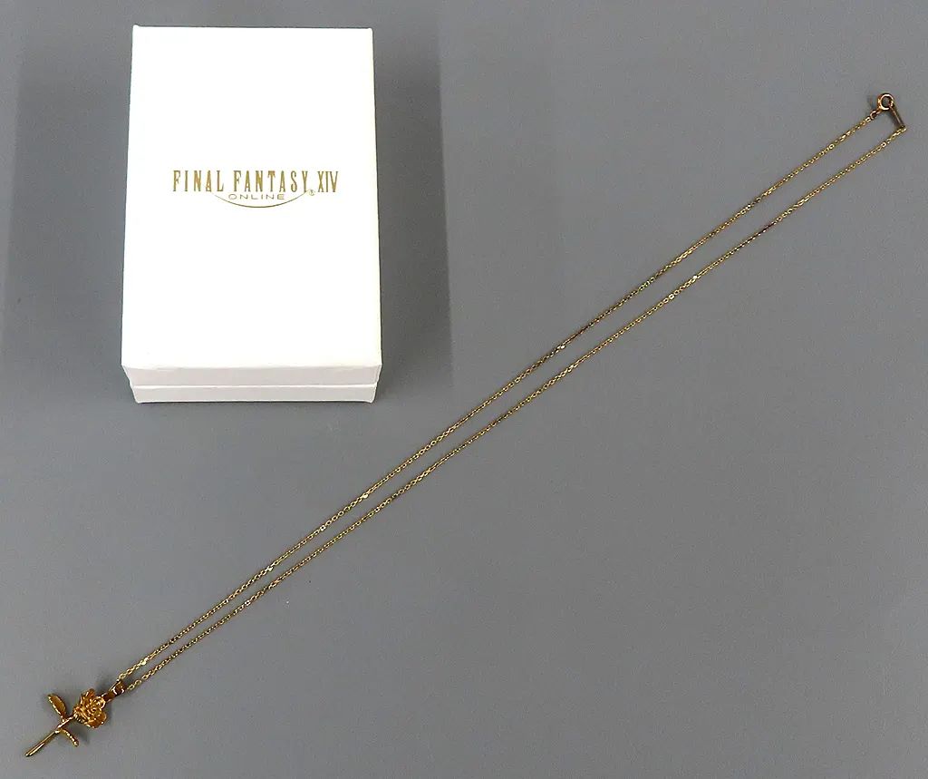 【中古】銀製品・指輪・アクセサリー Elpis Flower Gold-plated Silver Pendant 「FINAL FANTASY XIV」