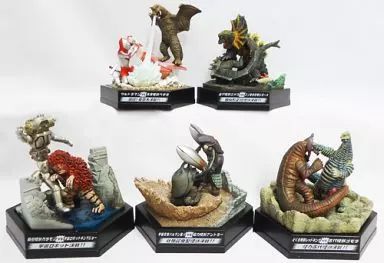 【中古】食玩 トレーディングフィギュア 全5種セット 「名鑑シリーズEX ウルトラパノラマファイト」