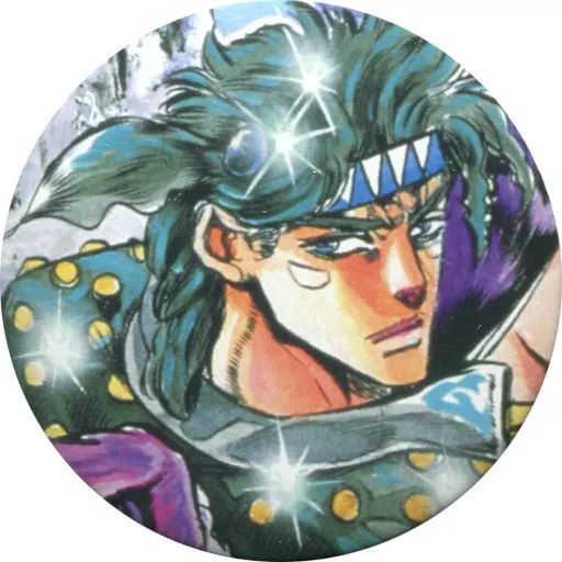 【中古】バッジ・ピンズ(キャラクター) シーザー・A・ツェペリ(ブルー) 「ジョジョの奇妙な冒険 コレクション缶バッジ」 創刊50周年記念 週刊少年ジャンプ展 VOL.1グッズ