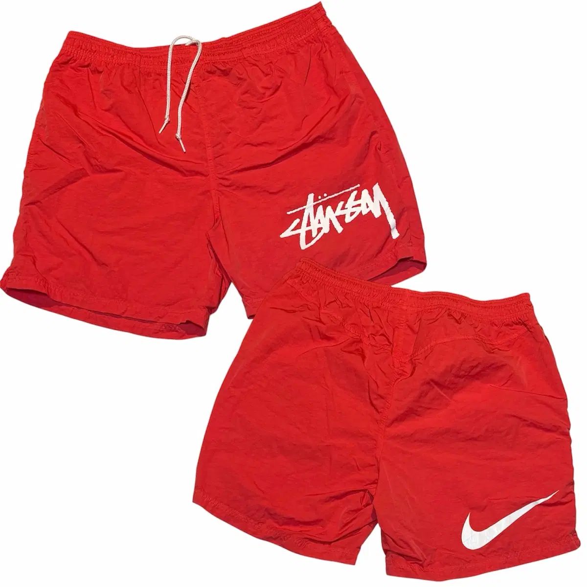 ナイキ X STUSSY ウォーター ショーツ ハバネロ レッド