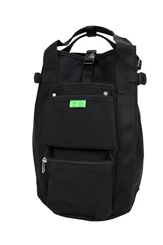 [ポーター] 正規販売店 ユニオン リュックサック メンズ レディース (ブラック/BLK, ポリエステル100%(裏面P.V.C.加工))mt ab693d1a