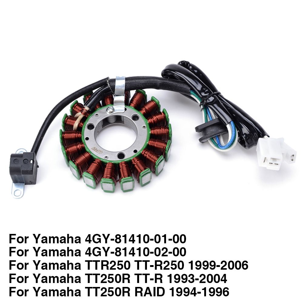 OLIVER MOTO RACING ヤマハ TTR250 TT-R250 1999〜2006 TT250R TT-R 1993〜2004 TT250R RAID 1994〜1996対応 マグネトーステーターコイル 12V