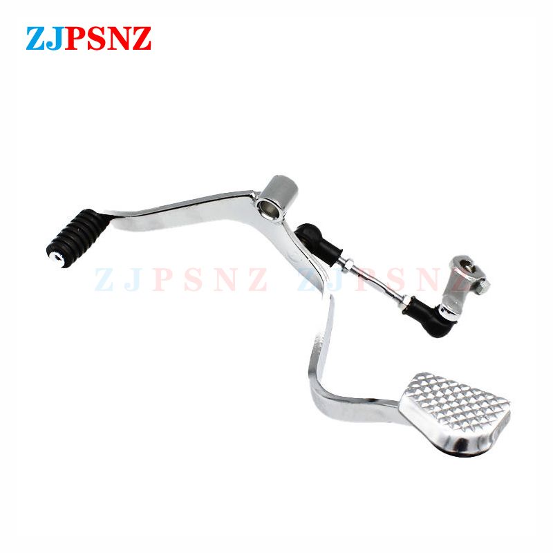 ZJPSNZ EN125-2A EN125-2F EN125-3A HJ125K GN125 GS125 GSX125対応 ギアレバー シルバー