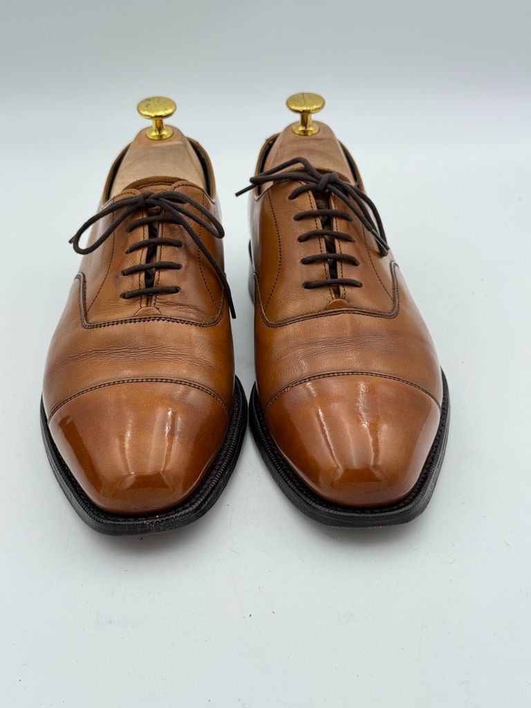 CHEANEY/チーニーTOMORROWLAND別注 ストレートチップUK5相当 チーニー CHEANEY TOMORROWLAND ストレートチップ UK6.5 25cm ベンチ