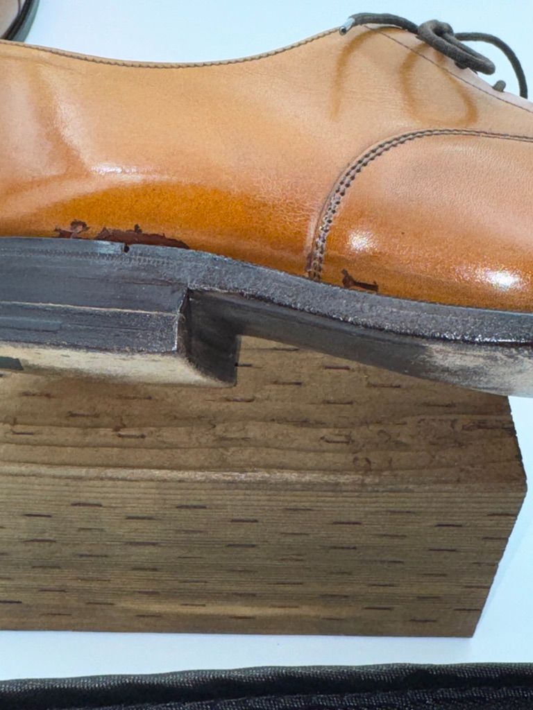 チーニー CHEANEY TOMORROWLAND ストレートチップ UK6.5 25cm ベンチ