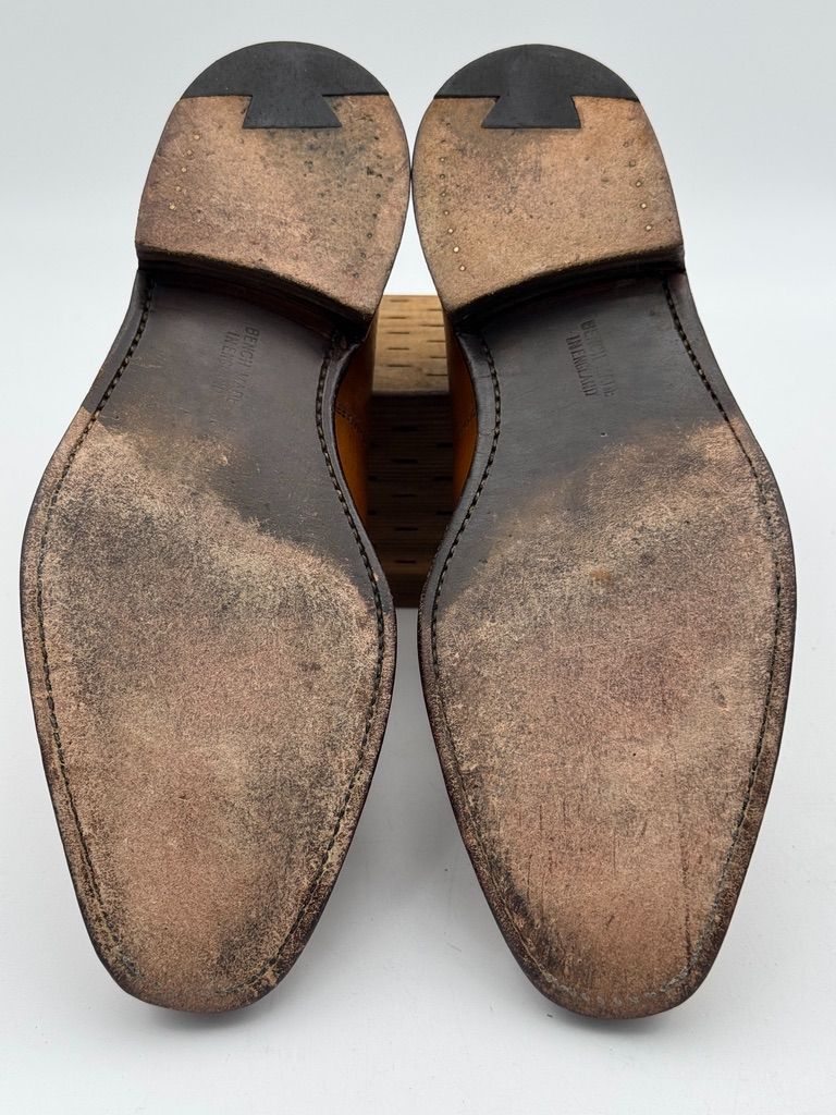 チーニー CHEANEY TOMORROWLAND ストレートチップ UK6.5 25cm ベンチ